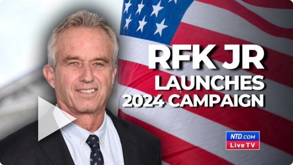 R. F. Kennedy Jr. Kicks Off Democratic Presidential Candidacy Campaign