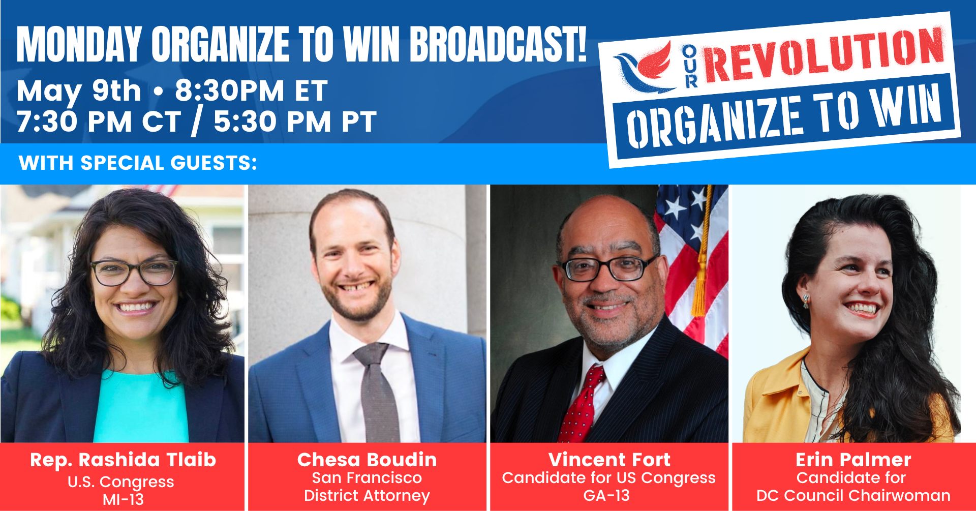 National ‘Organize-to-Win’ Call  @ RSVP