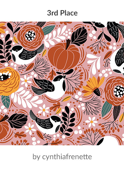 2nd place in the Limited Color Palette design challenge: alenkakarabanova