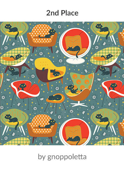 2nd place in the 1960s design challenge: gnoppoletta