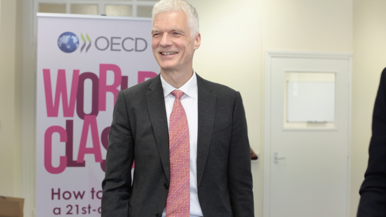 Andreas Schleicher, Director, OECD Education and Skills departmen; Special Advisor on Education Policy to the Secretary-General
