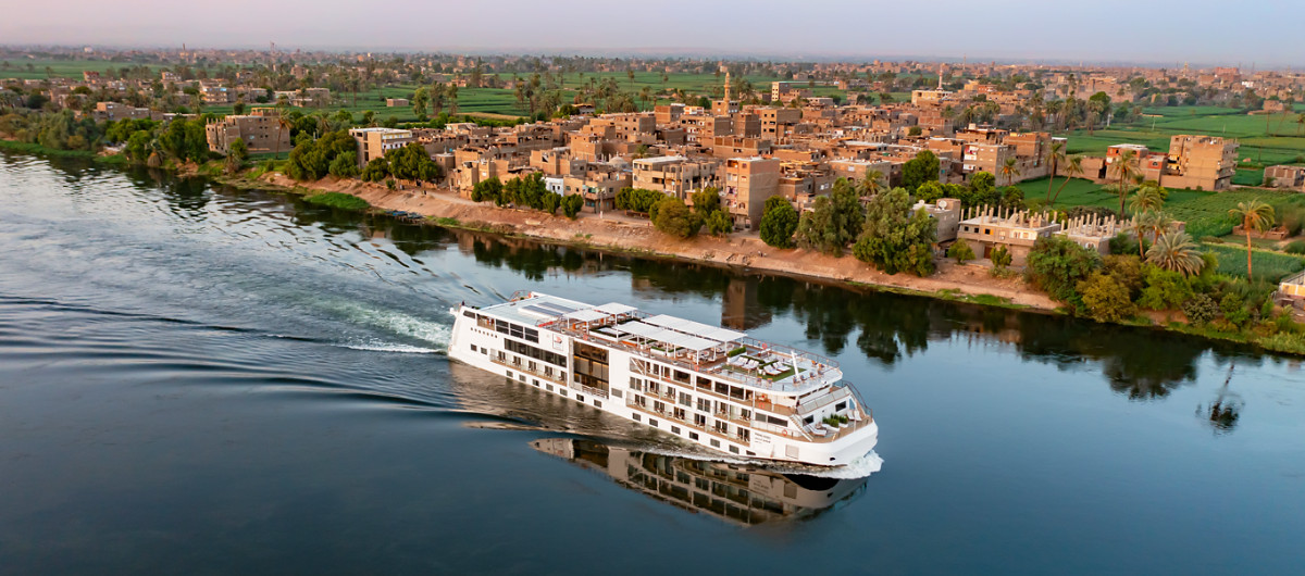 Osiris Nile River Town Egypt