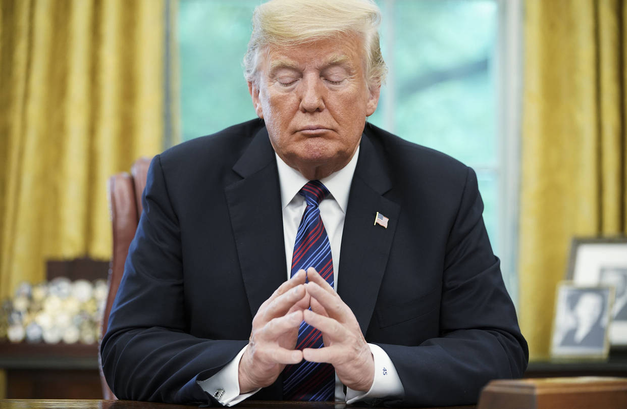 President Trump in the Oval Office,
                      Aug. 27, 2018. President Trump in the Oval Office, Aug. 27,
                      2018.