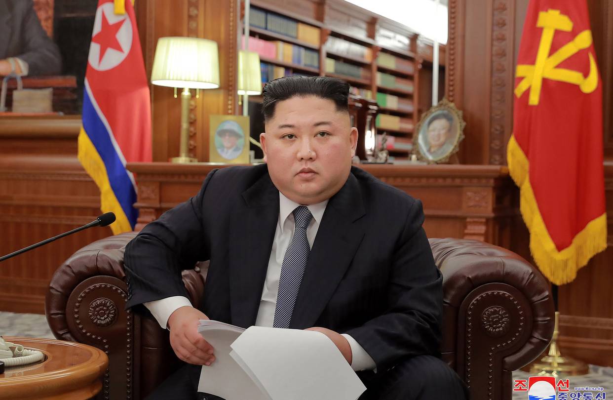 North Korean leader Kim Jong Un on Jan.
1. Mr. Kim, who is scheduled to...