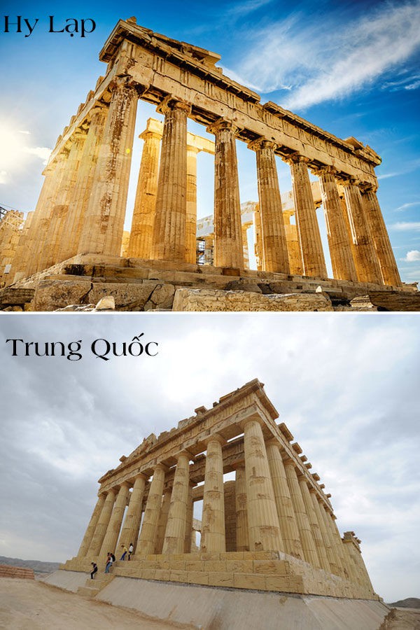 17 công trình nổi tiếng thế giới bị Trung Quốc đạo nhái không thương tiếc: Tháp Eiffel, Nhà Trắng cũng không thoát - Ảnh 2. 17 công trình nổi tiếng thế giới bị Trung Quốc đạo nhái không thương tiếc: Tháp Eiffel, Nhà Trắng cũng không thoát - Ảnh 2.