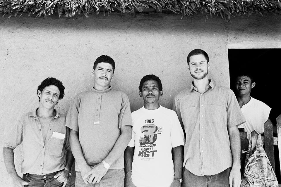 The author (second from right) in Maranhão, Brazil, 1995