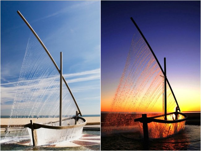 Đài phun nước Water Boat (Thuyền nước) - Tây Ban Nha