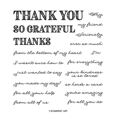 ORNATE THANKS PHOTOPOLYMER STAMP SET (ENGLISH)