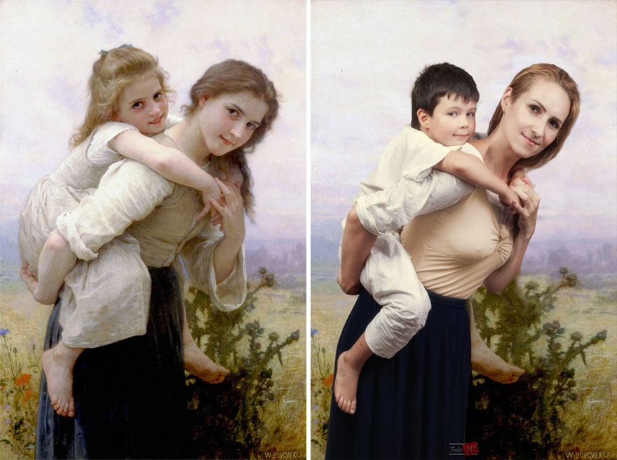 50 Times People Tried To Recreate Famous Artworks And Nailed It ...