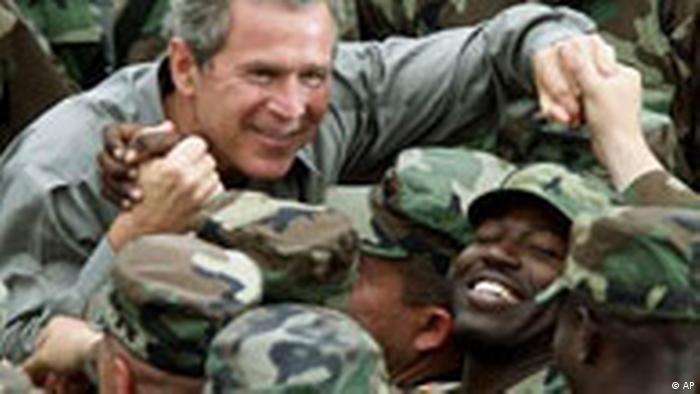 Bush in Kosovo
