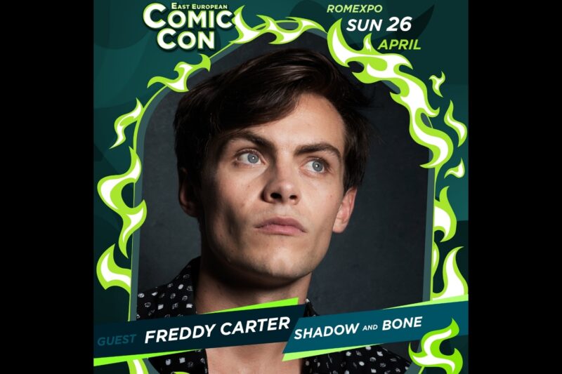 Freddy Carter este primul actor anunțat la Comic Con Romexpo 2026