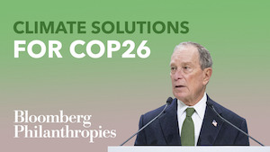 Mike's Priorities for COP26