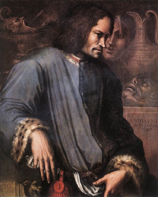 Lorenzo Medici.  Posted by: J.  Vasari.