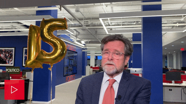 Nightly 1-21-22 video Matt Wuerker on POLITICO's 15th anniversary