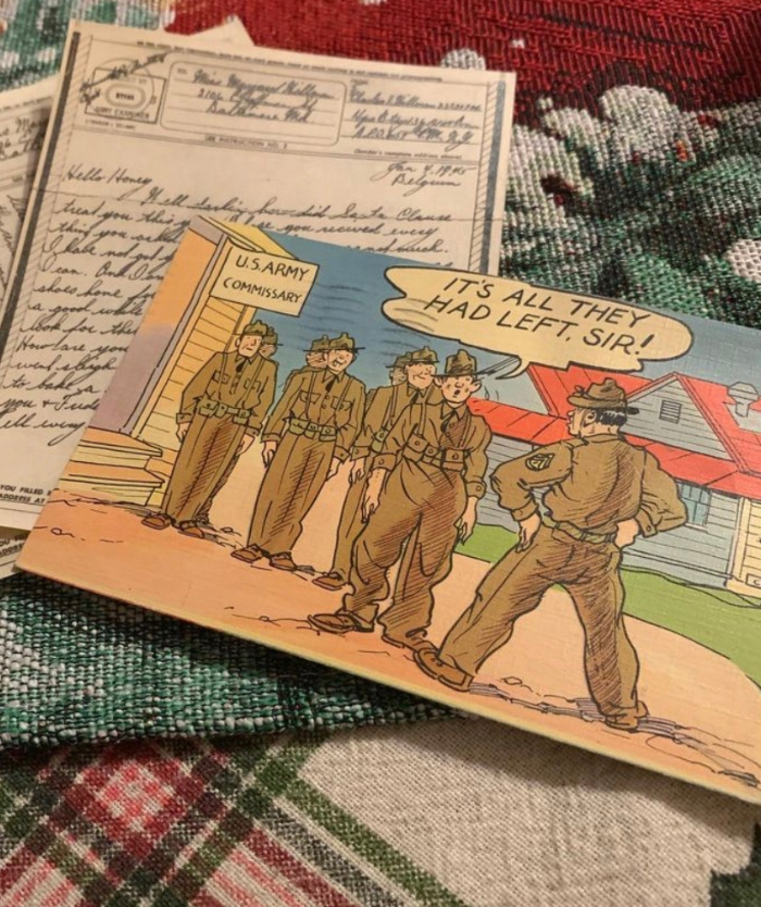 Nightly 11-11-21 photo 2 World War II postcards