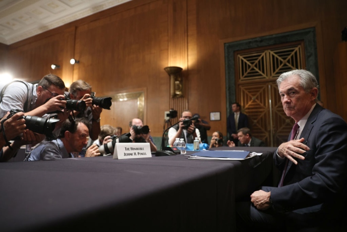 Nightly 8-27-21 photo Federal Reserve Board Chairman Jerome Powell appears for testimony before the Senate Banking Committee in Washington, D.C.