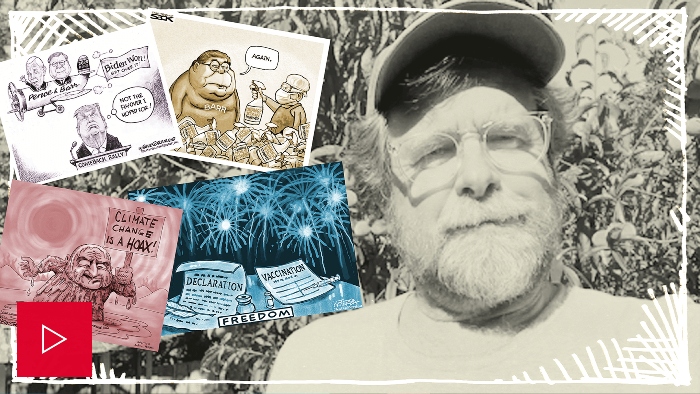 Nightly 7-2-21 video Punchlines Weekend Wrap with Matt Wuerker