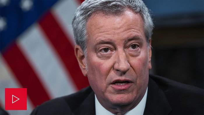 Nightly 10-20-21 video Nightly video player of New York City Mayor Bill de Blasio