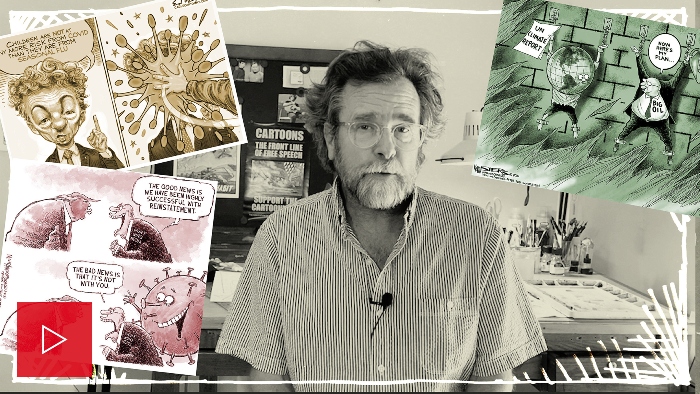 Nightly 8-13-21 video Punchlines' Weekend Wrap with Matt Wuerker