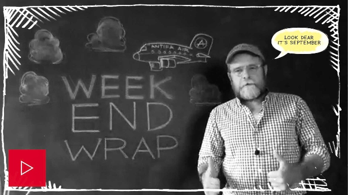 Nightly 9-4 punchline video Nightly video player of Punchlines' Matt Wuerker with his Weekend Wrap on cartoons and satire