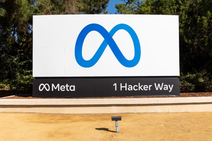 Nightly 10-28-21 photo 3 Facebook debuts its new company brand, Meta, at their headquarters in Menlo Park, Calif.