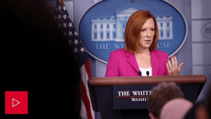 Nightly 8-4-21 video White House press secretary Jen Psaki