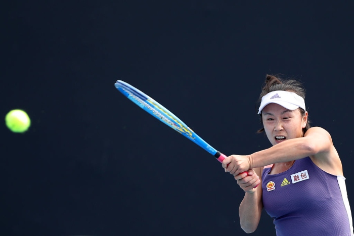 Nightly 11-18-21 photo 2 Shuai Peng of China plays during the 2020 Australian Open at Melbourne Park.