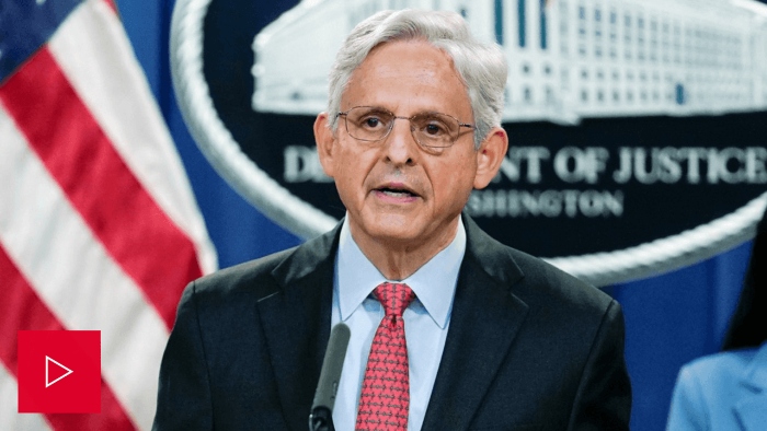 Nightly 9-9-21 video Attorney General Merrick Garland speaking on the Texas abortion law