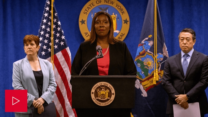Nightly 8-3-21 video New York Attorney General Tish James