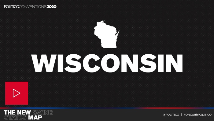 Nightly video player of New Swing State Map on Wisconsin
