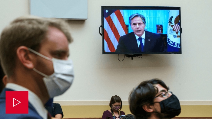 Nightly 9-13-21 video Secretary of State Antony Blinken appears virtually at a hearing on Afghanistan