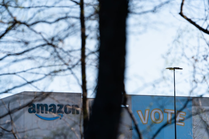 Nightly 11-29-21 photo 3 The Amazon fulfillment warehouse at the center of a unionization drive in Bessemer, Ala.