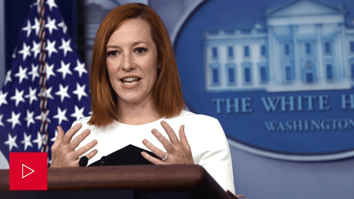 Nightly 9-8-21 video White House press secretary Jen Psaki on military advisory boards