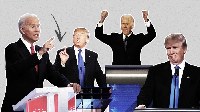 Nightly video player on body language in presidential debates