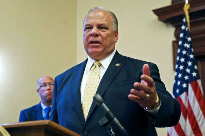 Nightly 11-4-21 photo 3 New Jersey state Senate President Steve Sweeney was defeated in his reelection bid by Ed Durr.