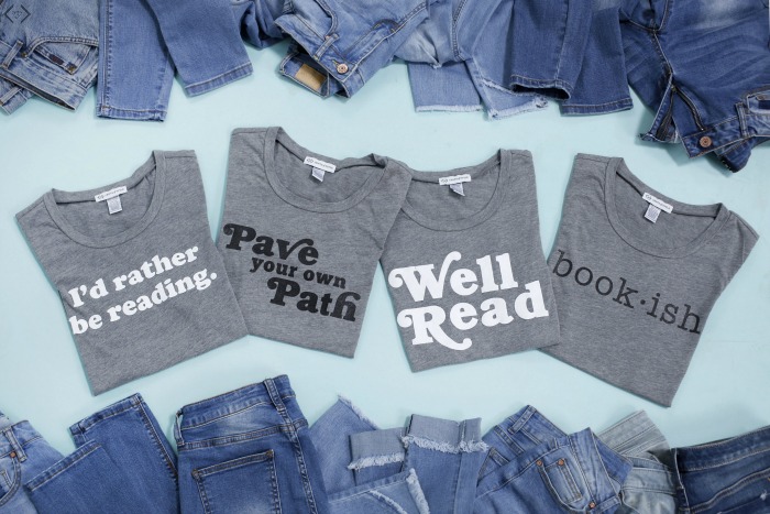 Book Lover Graphic Tees $16.95