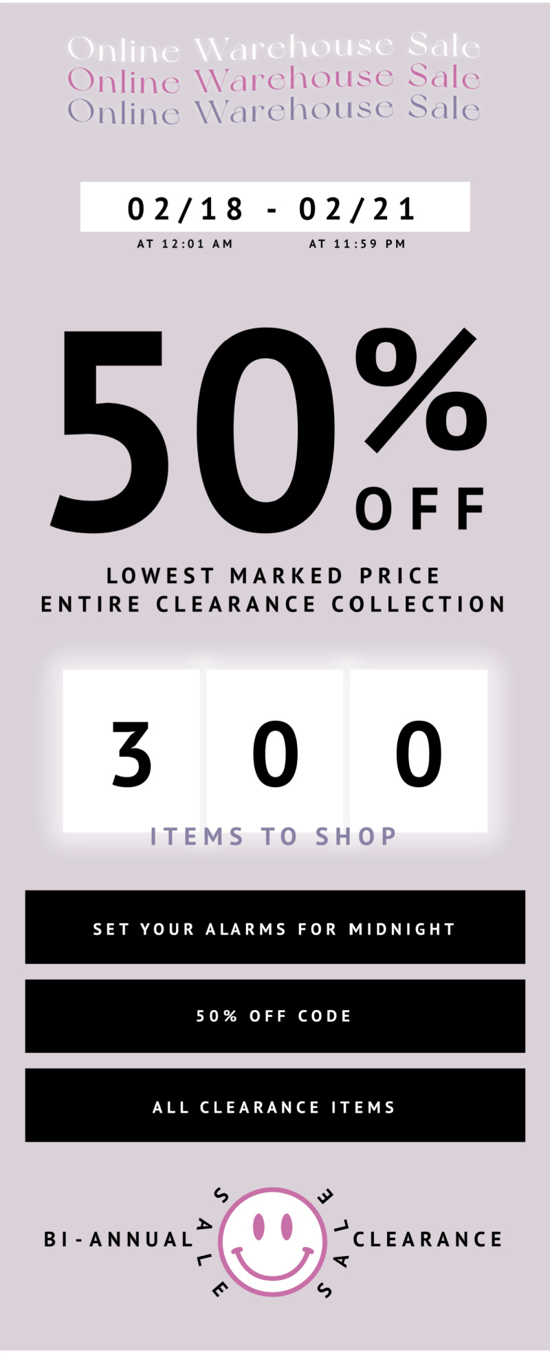 HUGE Fashion Clearance Sale - 50% OFF Lowest Marked Price - Starting under  $5! - MyStyleSpot