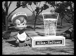 Image result for speedy alka seltzer commercial 1950s