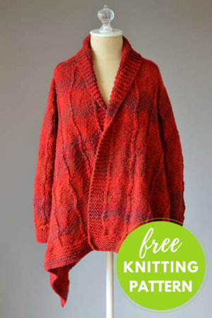 Cardinal Sweater Free Knitting Pattern