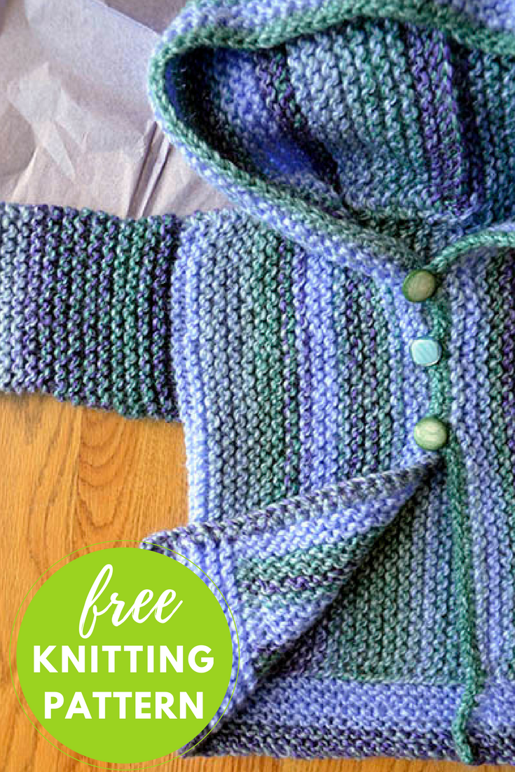Cozy Baby Sweater Free Knitting Pattern