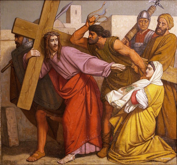 Fresco of the Pharisee and the Publican (Public Domain)