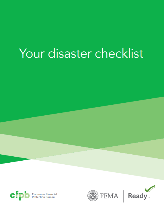 Your disaster checklist