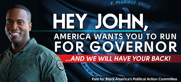 Will you help draft John James to run for Governor this election? Will you help draft John James to run for Governor this election?