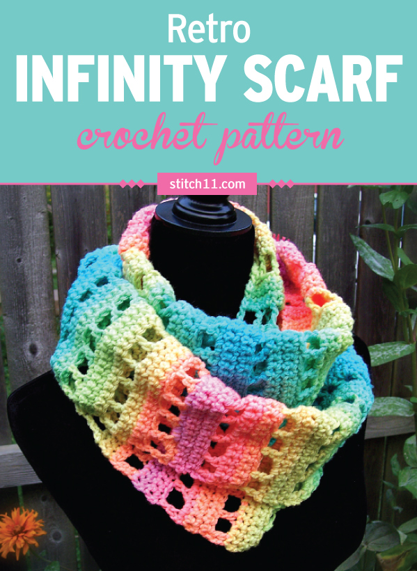 Here's an easy infinity scarf crochet pattern that's super simple to crochet. Itâ€™s a cozy, outfit-enhancing accessory that's perfect for stylish fashionistas who hate being cold. Youâ€™ll want one in every color for your own wardrobe or for gifts for your friends and family. #crochet #crochetlove #crochetlife #crochetaddict #crochetpattern #crochetscarf #ilovecrochet #crochetgifts #crochet365 #addictedtocrochet #yarnaddict #yarnlove