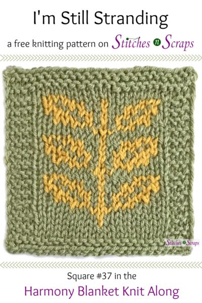 I'm Still Stranding - a free knit pattern on Stitches n Scraps