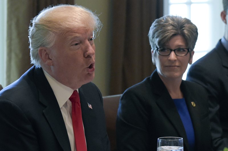 Iowa Sen. Ernst says she turned down Trump during VP search