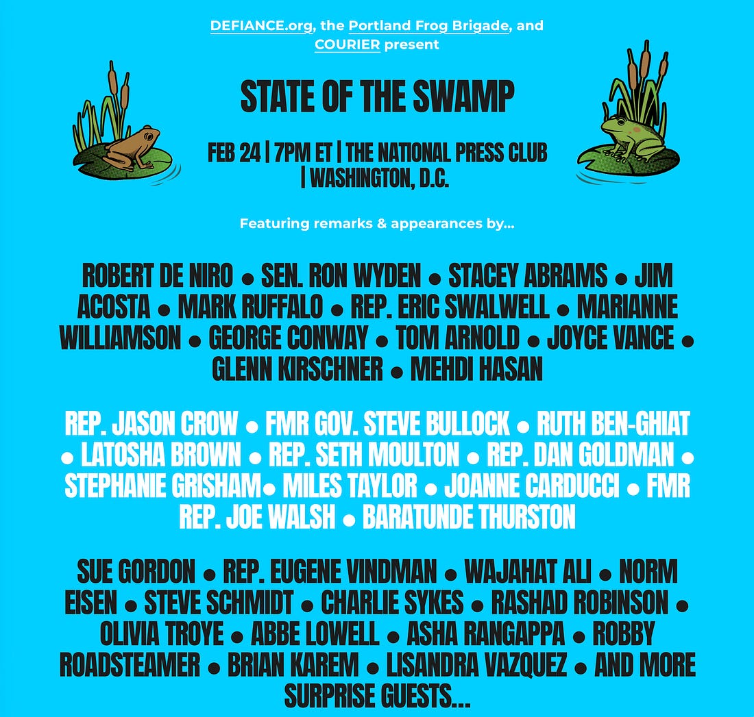 Rebuttal to Trump's State of the Union Speech @ National Press Club