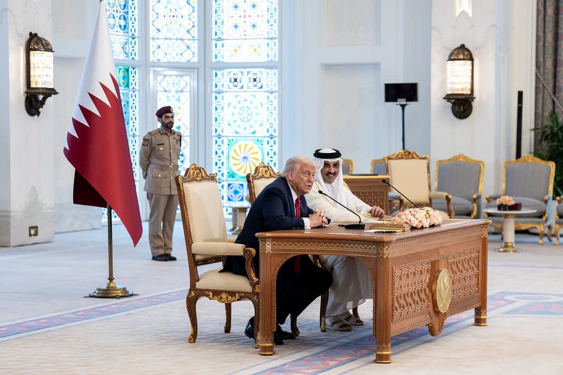 President Donald J. Trump and Emir of Qatar Sheikh Tamim bin Hamad Al-Thani President Donald J. Trump and Emir of Qatar Sheikh Tamim bin Hamad Al-Thani