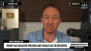 Trump has DISASTER PRESSER and FREAKS OUT on Reporter.mp4