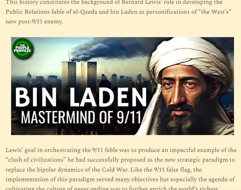 If bin Laden Didn't Do 9/11, Then Who Did?